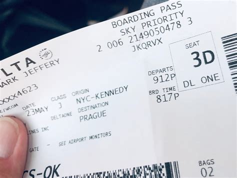 Delta Plane Ticket