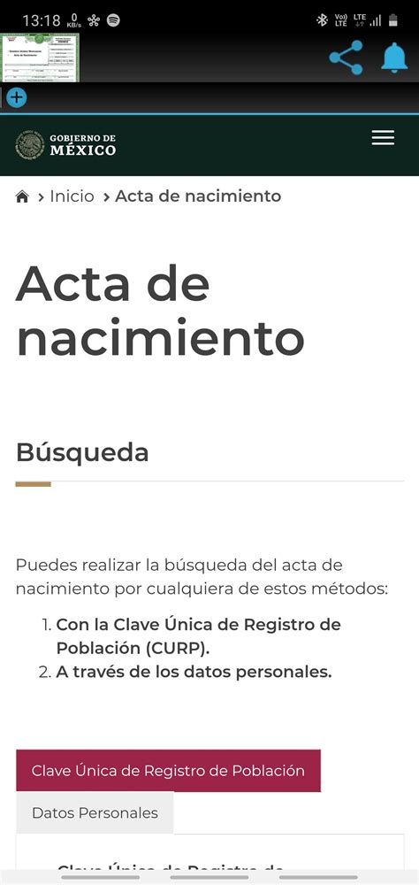 Android向けのActa de Nacimiento APKをダウンロードしましょう