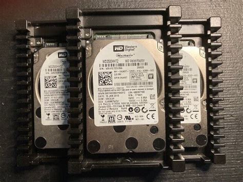 Lot Of Wd Velociraptor Gb Sata K Hdd Wd Hhtz N V