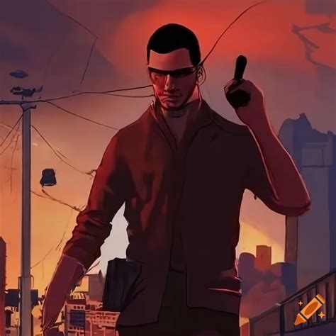 Gta 6 Male Character Artwork On Craiyon