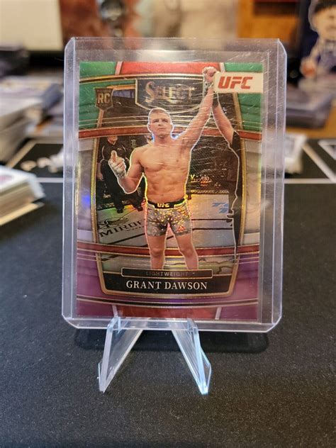 2022 Panini Select UFC Concourse Tri Color Prizm 1 Grant Dawson RC