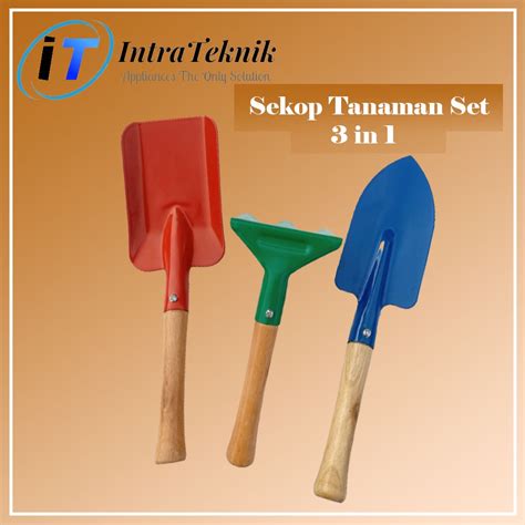 Jual 3 In 1 Sekop Tanaman Taman Mini Alat Berkebun Mini Kebun