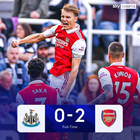 Sky Sports Premier League On Twitter Full Time Newcastle 0 2 Arsenal