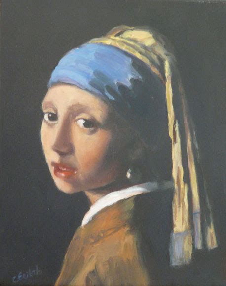 Vermeer La Jeune Fille La Perle C Cile Beaulieu