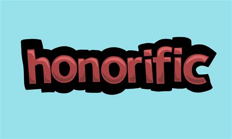 honorific background writing vector design  vector art  vecteezy