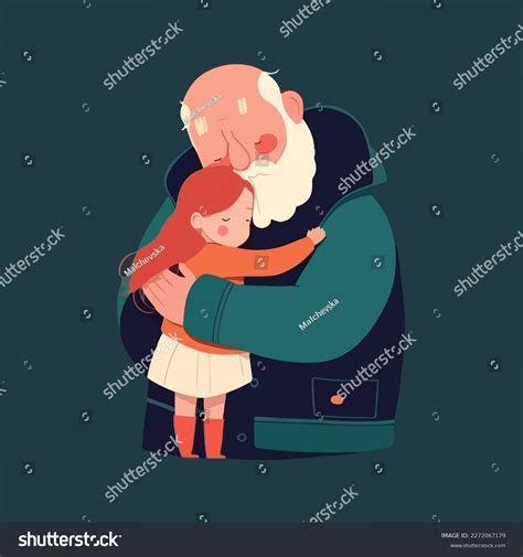 Father And Daughter Hugging Clipart Images