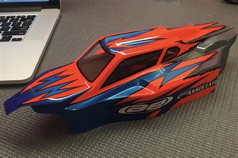 B6 Lightweight Custom Painted Body With Stickers R C Tech Forums