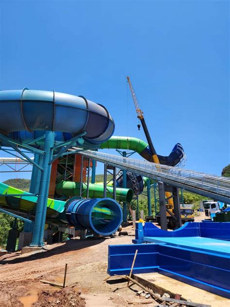 Hot Park abrirá nova atração radical 2 descidas em Janeiro HapFun