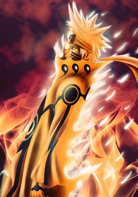 Naruto Kurama Mode Wallpapers - Wallpaper Cave