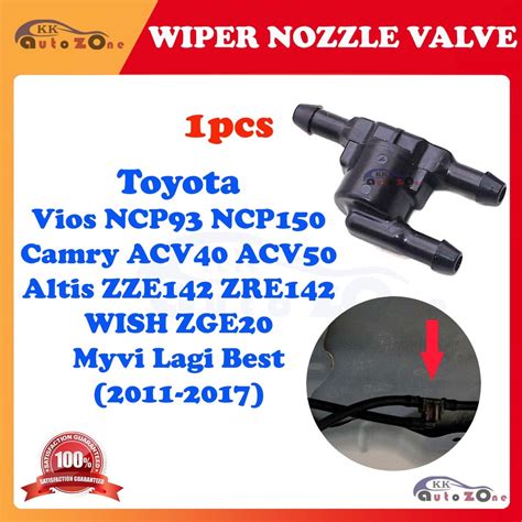 Wiper Washer Nozzle Check Valve Vios Ncp Ncp Camry Acv Acv