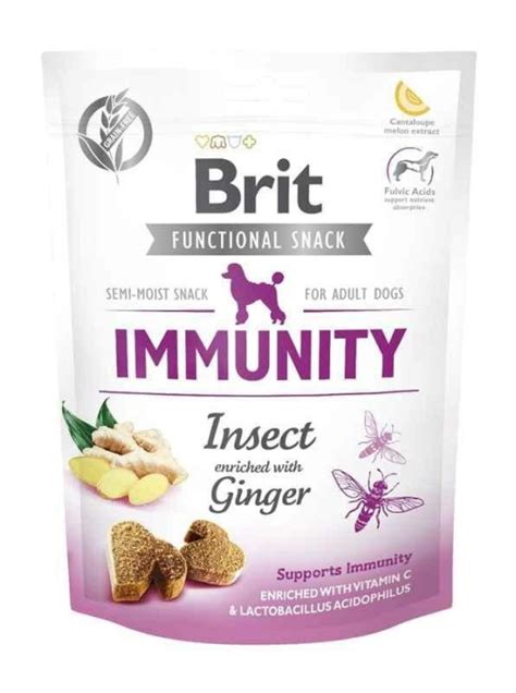 Brit Smaczki Dla Psa Immunity Z Insektami I Imbirem G Sklep