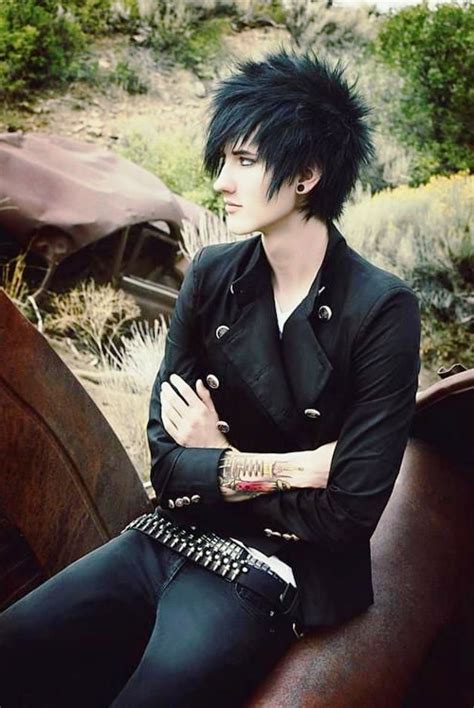 25 Punk Hairstyle Ideas For Men To Try | Emo hairstyles for guys, Cute