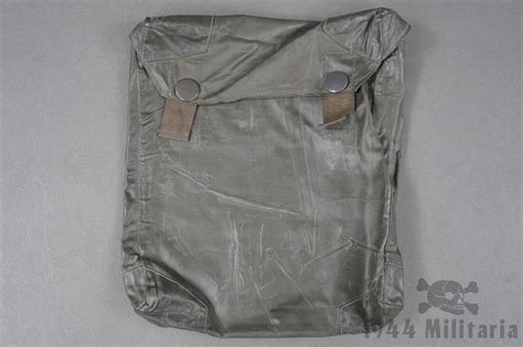 Original German Wwii Rubberized Gas Cape Bag
