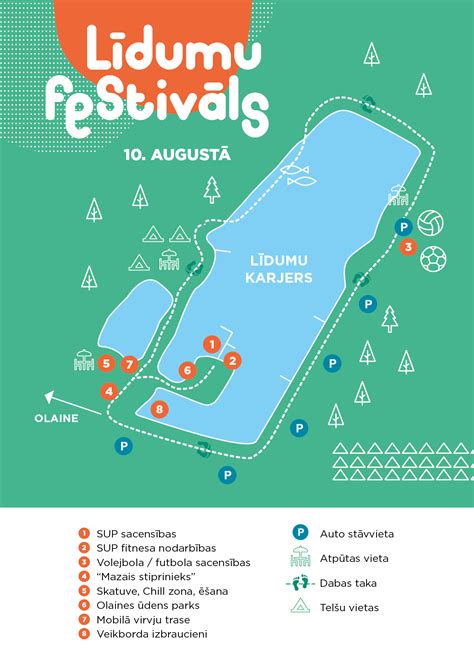 LĪdumu FestivĀla Programma Un Vietas Karte Olaines Sporta Centrs