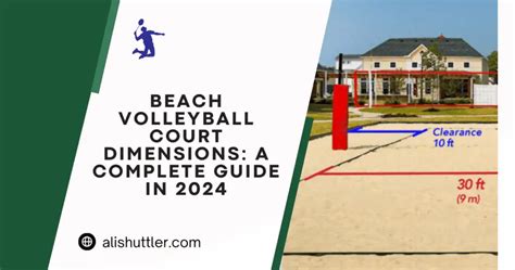 Beach Volleyball Court Dimensions A Complete Guide In 2024