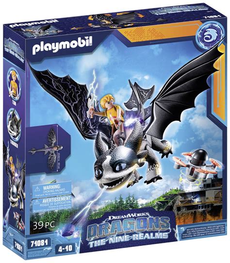 Playmobil Dragons Dragons The Nine Realms Thunder Tom 71081