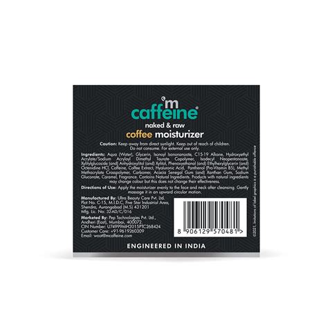 Mcaffeine Naked Raw Coffee Moisturizer 50 Ml Price Uses Side Effects Composition Apollo