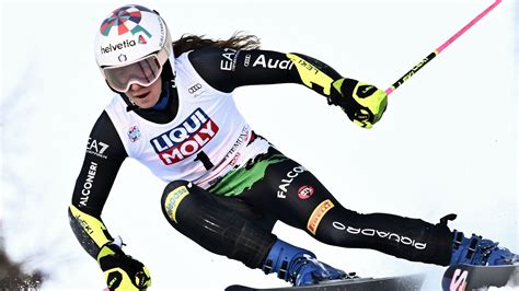 Ski Alpin Marta Bassino s offre le slalom géant de Sestrières son