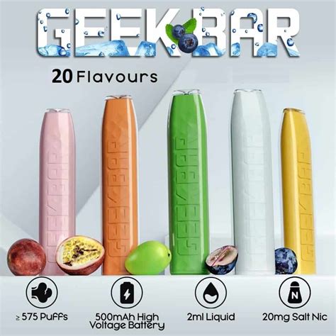 GeekVape Geek Bar Disposable Vape Pod - Heat Not Burn