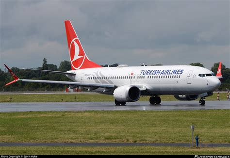 Tc Lct Turkish Airlines Boeing 737 8 Max Photo By Björn Huke Id