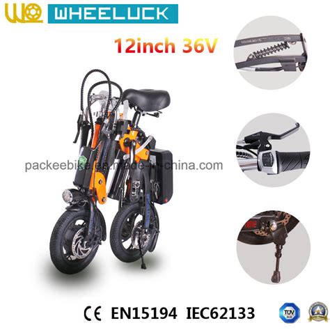 Ce 12 Inch Folding Electric Bike Electric Bicycle Electrical Bike