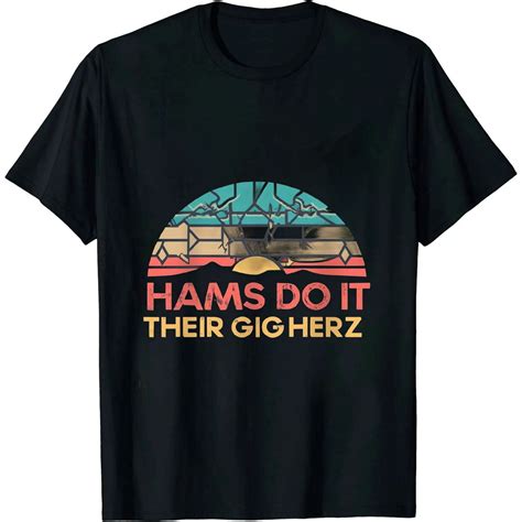 Amateur Radio Enthusiasts Unite With The Giga Hertz Ham Radio T Shirt