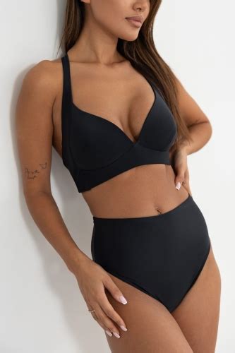 G Ra Od Bikini Push Up Usztywniana Mira Czarny Nero Modne Lato Bodya Eu