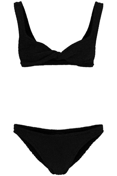 Buy Hunza G Juno Bikini Set Black At Off Editorialist