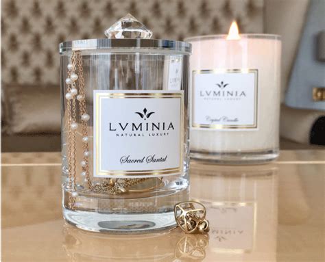 LUMINIA Natural Scented Candles, Luxury Perfumes, Interior Diffusers