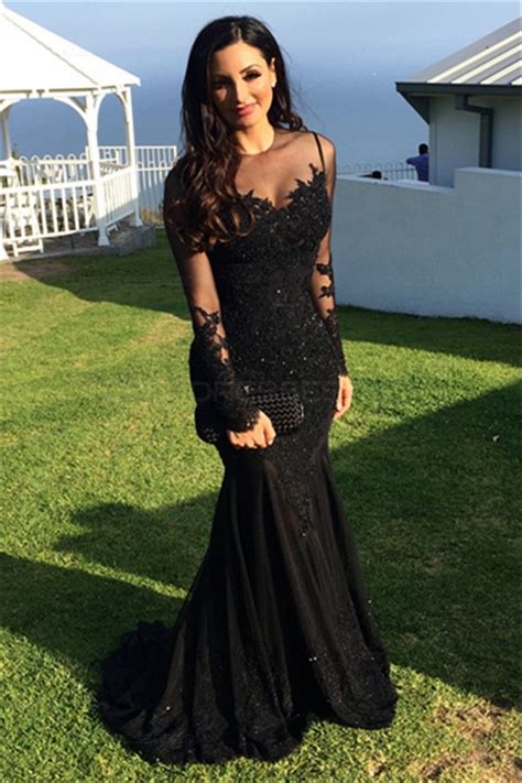 Black Prom Dresses 2024 Mermaid Frank Giacinta