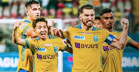 Kerala Blasters FC Goa ISL രണട പകതയല നല ഗള ഗവയ