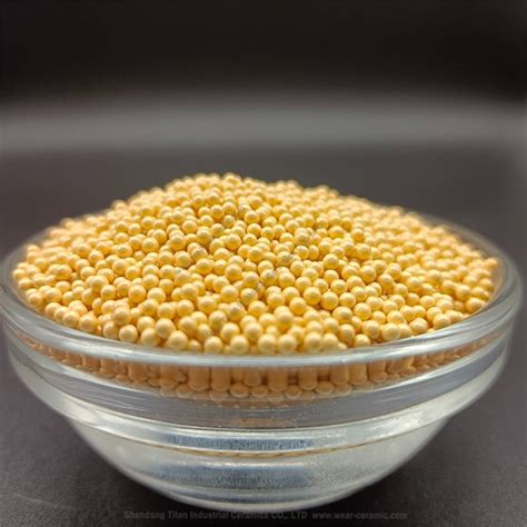 Smooth Surface Ceria Oxide Stabilized Zirconia Beads Manufacturers