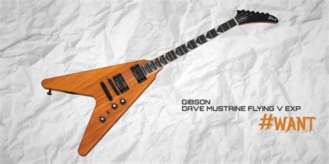 The Explosive Gibson Dave Mustaine Flying V Exp Guitar Fascination