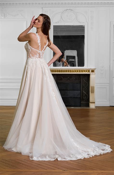 Robe De Mari E Mod Le Manty Couture Nuptiale Paris Robes Couture