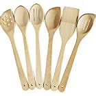 Amazon Wooden Spoons Set Of 4 Organic Natural Nonstick Wood