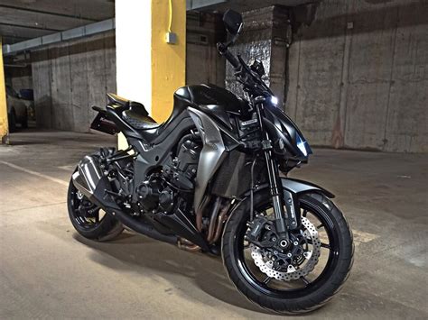 Купить б у Kawasaki Z 1000 инжектор 6 передач в Нижнем Новгороде чёрный naked bike 2021 года по