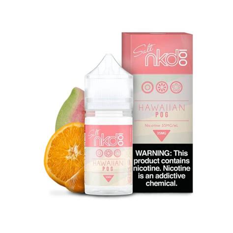 Naked Hawaiian Pog Salt Likit Ml Smok Elektronik Sigara Tan T M Ve Sat