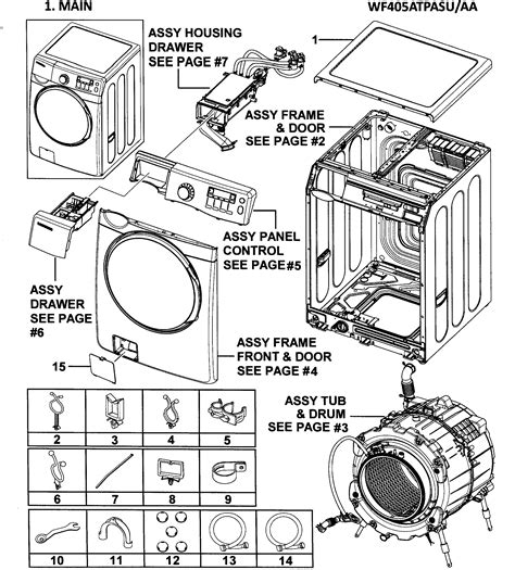 Samsung Front Load Washer Replacement Parts