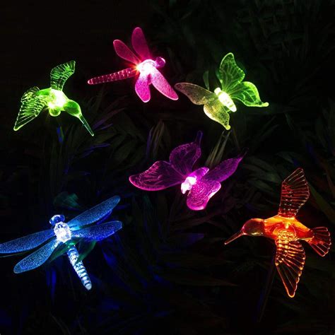 Colorful LED Garden Lights – Warmly