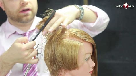 Carey Mulligan Inspired Haircut Demo - YouTube