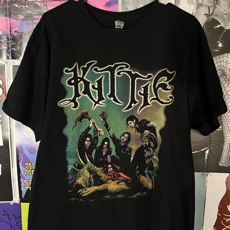 Graphic Kittie Metal Band Tee Brand Hot Depop