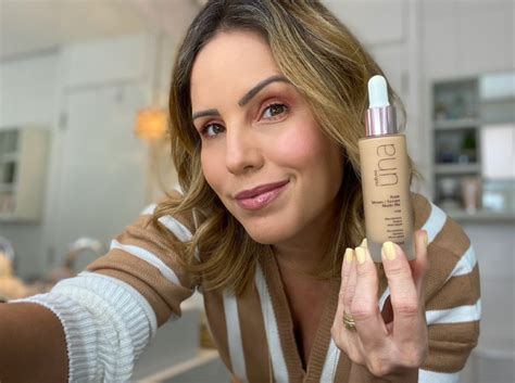 Resenha da Base Sérum Nude Me Natura Una Nutrição e Beleza
