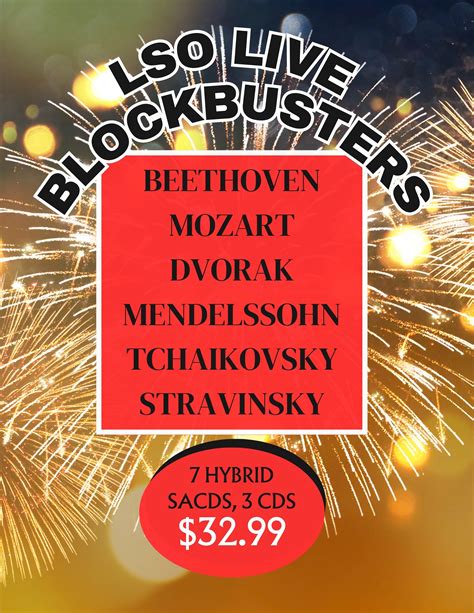 LSO BLOCKBUSTERS (7 HYBRID SACDS, 3 CDS) – ClassicSelect World