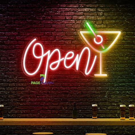 Neon Open Sign Business Open Neon Signs - PageNeon