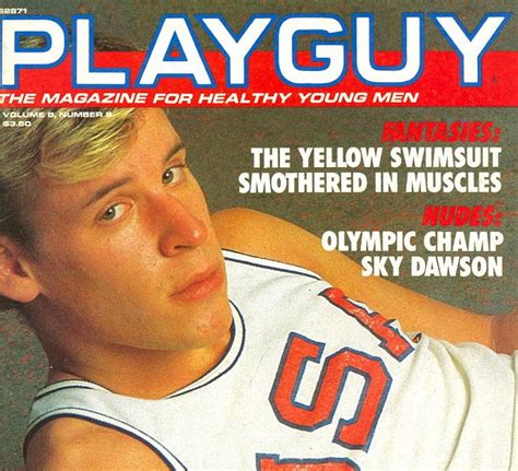 MALE MODELS FROM THE PAST SKY DAWSON Gay Porn Model