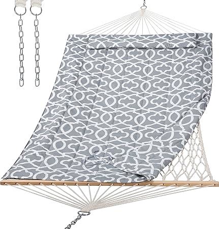 Amazon Suncreat Hammocks Heavy Duty Hammock With Hardwood