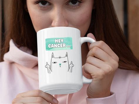 Funny Cancer Gift Fuck You Cancer Ovarian Cancer Sarcastic Etsy