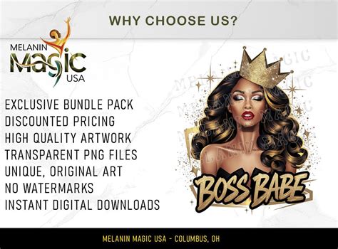 Boss Babe Png Sublimation Design Glamorous Woman Png Empower Woman Art Confident Boss Womanng