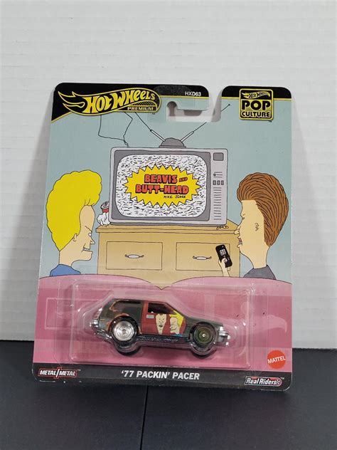 Hot Wheels Premium Pop Culture Beavis And Buttheads 1977 Packin Pacer