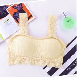 Embroidered Floral Lace Full Padded Crop Bralette Top Lingerie Bralette Free Delivery India